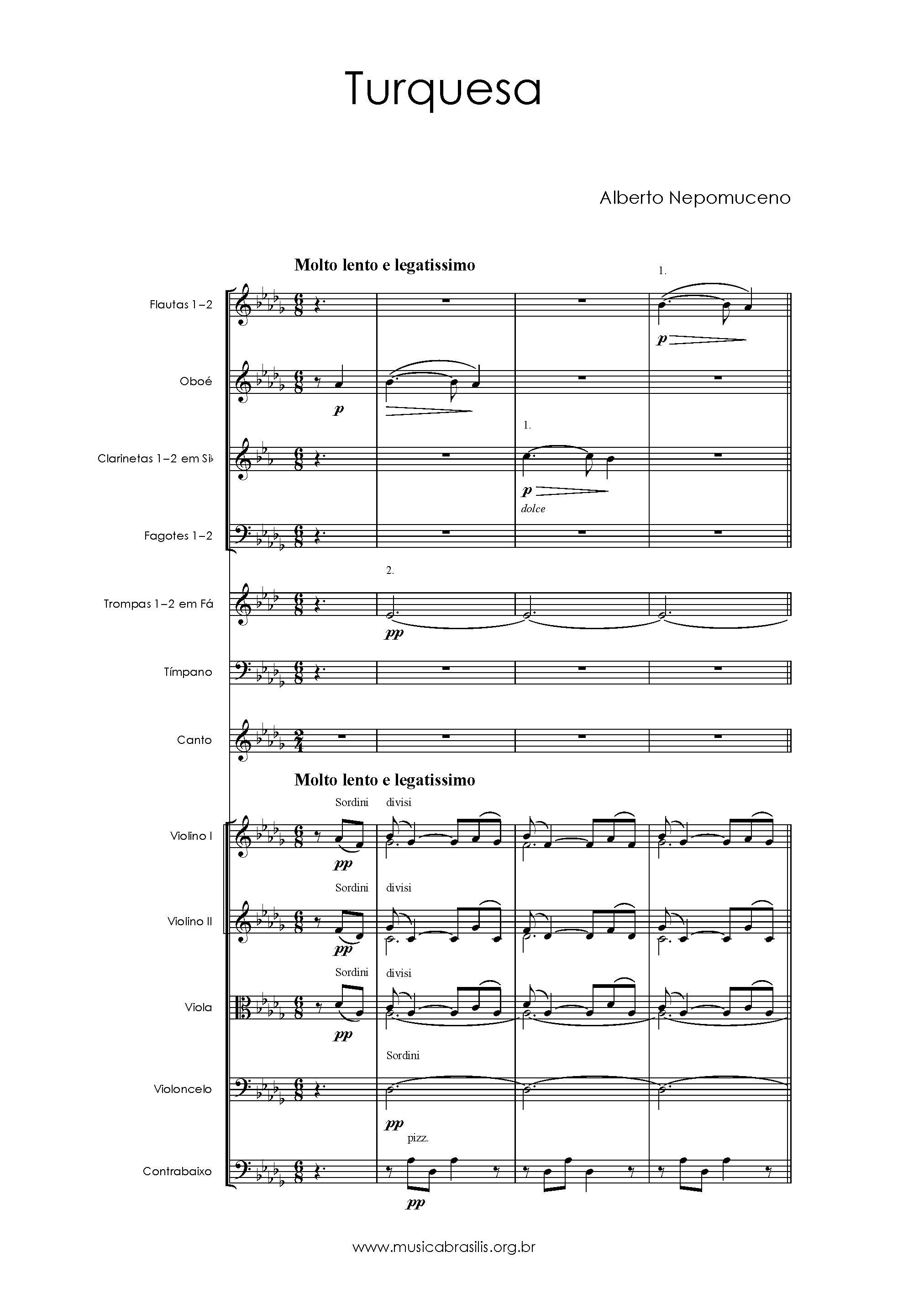 Turquesa opus 26 nº1