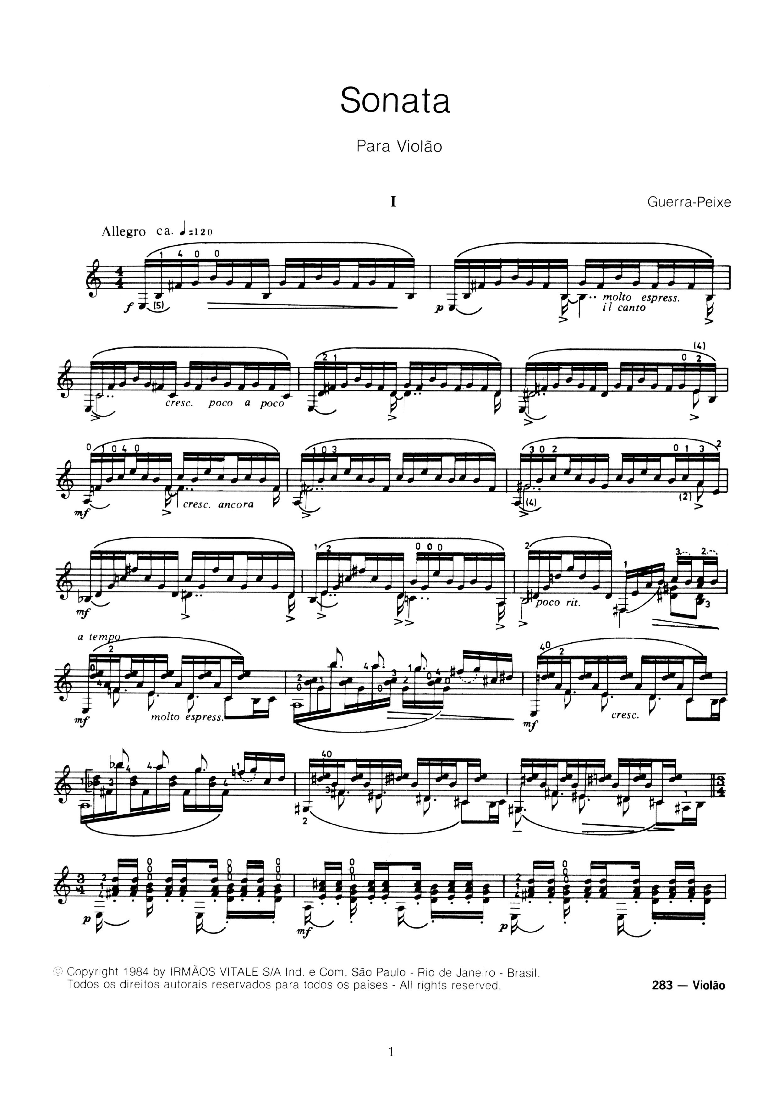 Sonata para violão