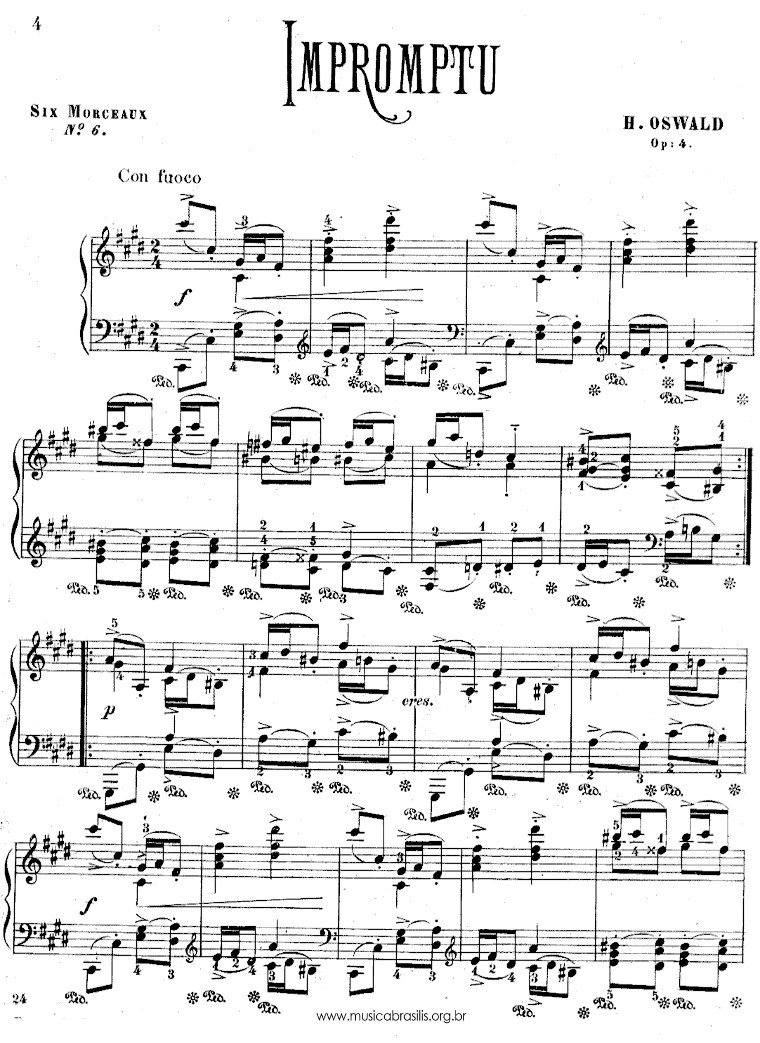 Impromptu Op. 4, nº 6