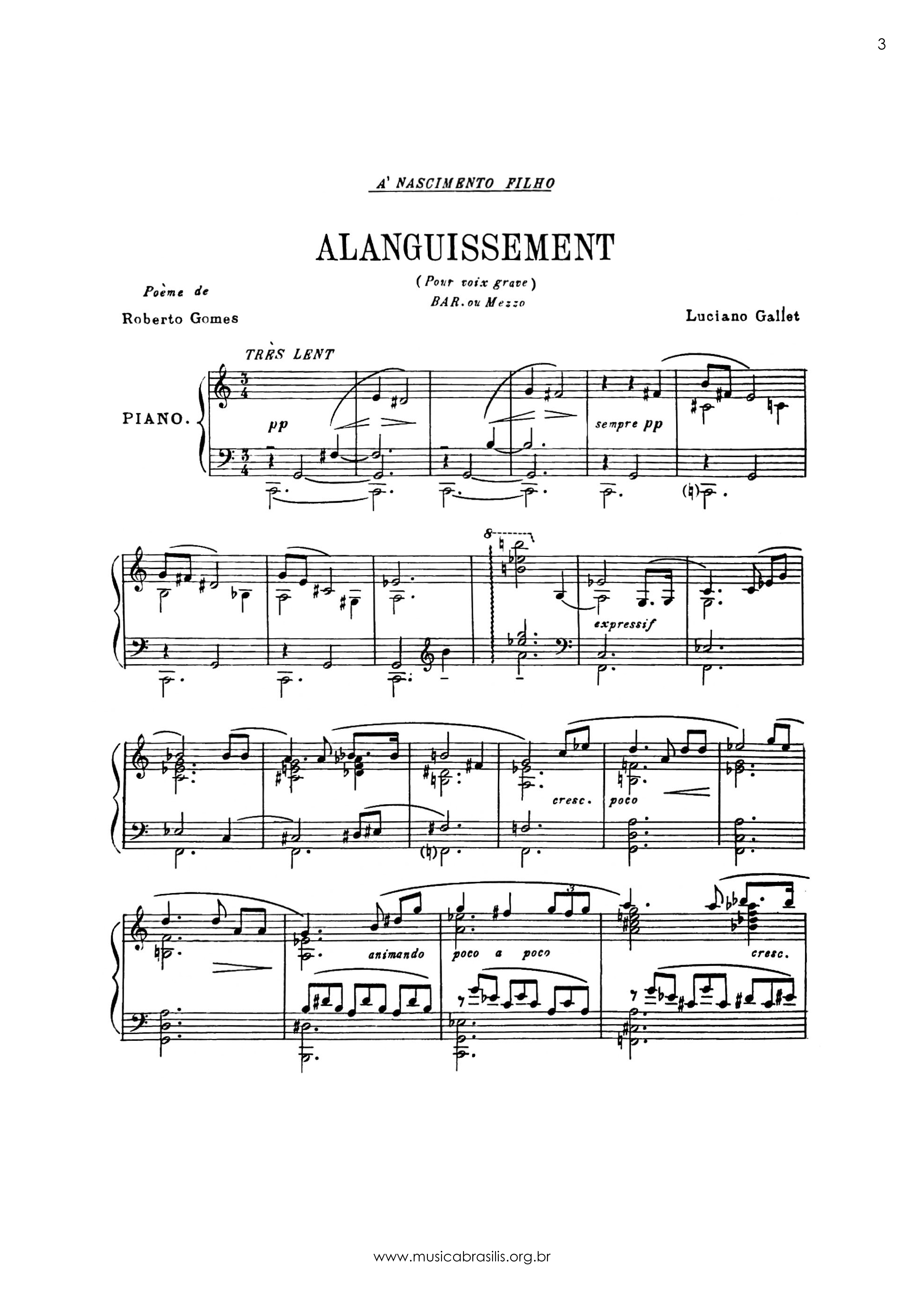 Alanguissement