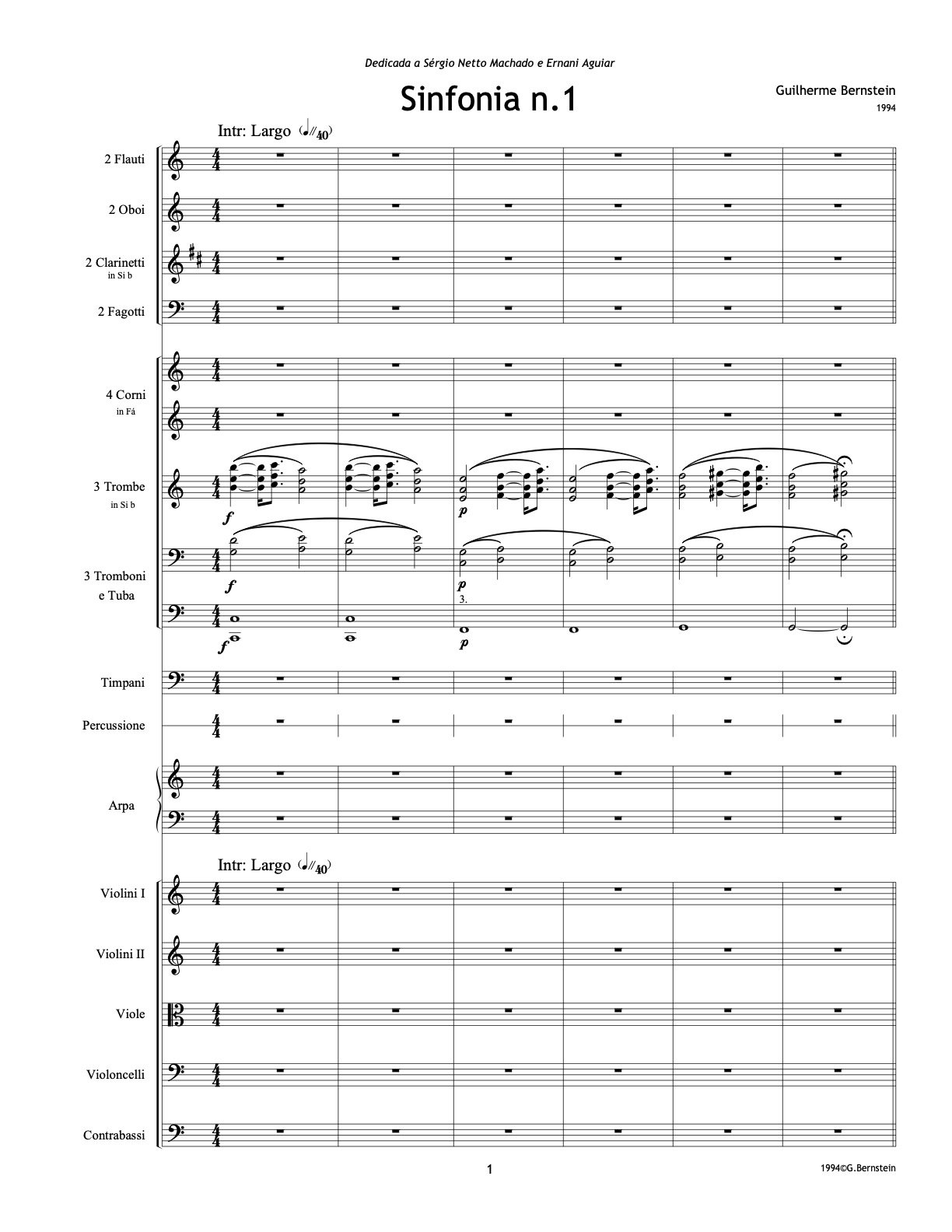 Sinfonia n.1